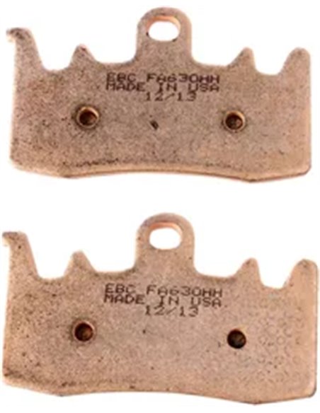 Pastillas de freno sinterizadas "HH" EBC FA630HH