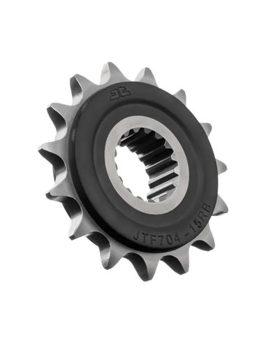 Piñón amortiguado con goma JT SPROCKETS JTF704.15RB