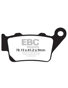 Pastillas de freno Vee semi-sinterizadas EBC FA213V