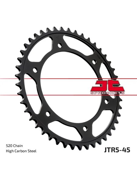 Corona de acero JT SPROCKETS JTR5.45