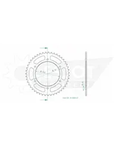 CORONA TRASERA ESTÁNDAR 520 ESJOT 50-32050-47