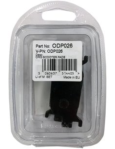 Pastillas de freno orgánicas ODP DP BRAKES ODP026