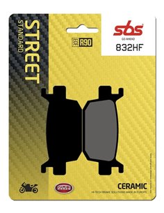 Pastillas de freno cerámicas orgánicas HF Street SBS 832HF