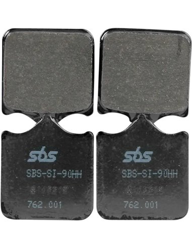 Pastillas de freno delanteras sinterizadas HS Street Excel SBS 762HS