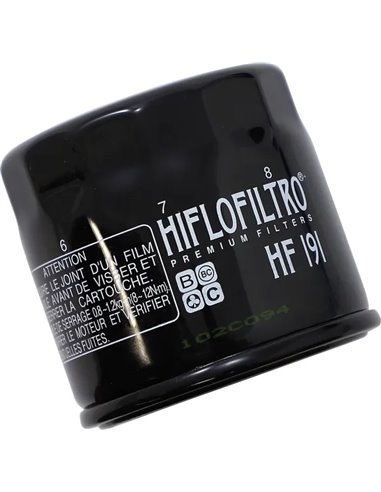 Filtro de aceite HIFLOFILTRO HF191