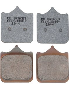 Pastillas de freno sinterizadas SDP Sport HH+ DP BRAKES SDP638HH+