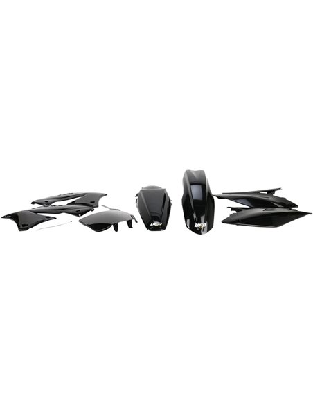 Kit plástico Kawasaki Kxf250 preto Kakit212E-001 UFO-Plast