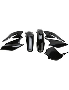 Kit plastique noir Suzuki Rmz250 Sukit403E-001 UFO-Plast