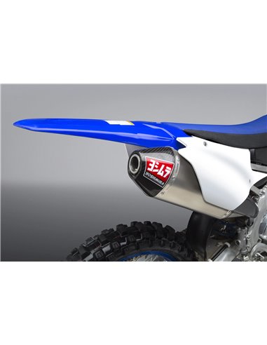 la ligne d'échappement complet Signature RS-4 Yoshimura, l'acier inoxydable, le silencieux d'aluminium, Yamaha YZ450F