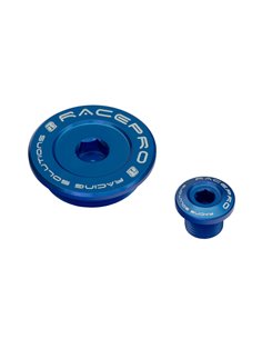 Tornillos tapa encendido y llenado aceite Racepro azules Suzuki LTZ 400 DR-Z 400 Kawasaki KFX 400