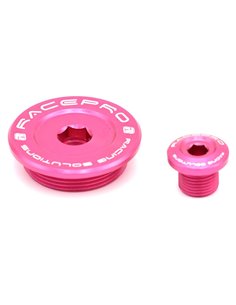 Tornillos tapa encendido y llenado aceite Racepro rosas  *Edición limitada Suzuki LTZ 400 DR-Z 400 Kawasaki KFX 400