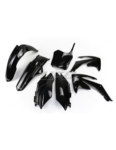 Kit de plásticos Honda Crf250R-Crf450R [Except Us] negro Hokit114E-001 UFO-Plast
