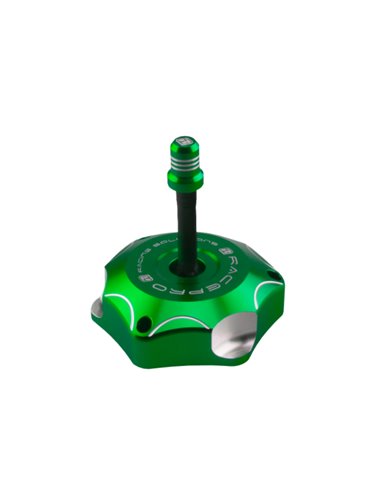 Tapón deposito Racepro verde KFX 450