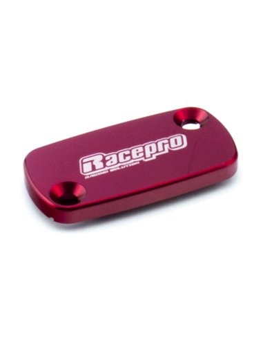 Tapa bomba freno delantero tipo Nissin ROJA enduro