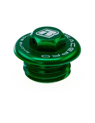 Tapon aceite Racepro verde Husqvarna TE KAWASAKI KX 250 05-08 250F 04-20 450F 06-20 SUZUKI RMZ 250 04-06