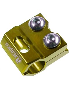 Soporte latiguillo de freno Amarillo Kawasaki Suzuki