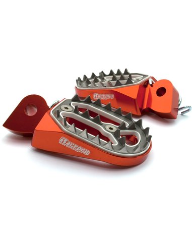 Estriberas Racepro naranjas BETA GASGAS HUSABERG HUSQVARNA KTM SHERCO YAMAHA