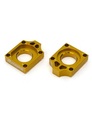 Tensor de cadena trasero Racepro amarillo Suzuki RM 125 250 02-08