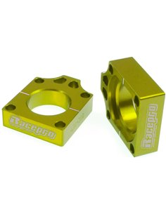 Tensor de cadena trasero Racepro amarillo Suzuki RMZ 250 04-20 RMZ 450 05-20 RMX 450 10-11 2017