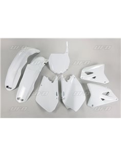 Kit de plàstics Suzuki Rm125-250 (except Usa) blanc Sukit406E-041 UFO-Plast