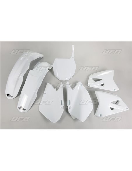 Kit plástico Suzuki Rm125-250 (exceto EUA) branco Sukit406E-041 UFO-Plast
