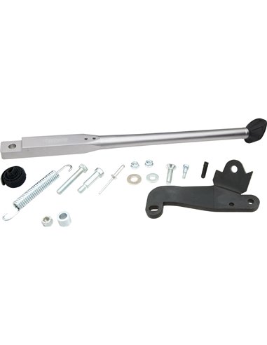 Caballete lateral Racepro plateado negro HUSQVARNA FX 350 450 17-19 KTM SX 125 250 12-15 SX-F 250 350 450 11-15