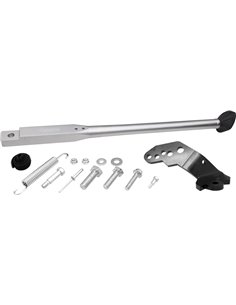 Caballete lateral Racepro plateado negro Kawasaki KX 250F 450F 11-17