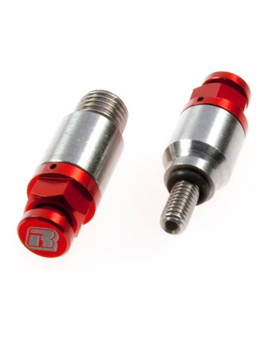 Purgadores de horquilla Racepro naranja M4x0.7 + M8x0.1 HUSQVARNA 85 125 250 300 350 450 KTM 85 125 150 250 300 350 450