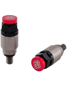 Purgadores de horquilla Racepro rojos Kayaba / Showa M5x0.8 GASGAS EC 250 300 2018 XC 250 300 2018