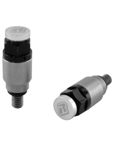 Purgadores de horquilla Racepro plateados Kayaba / Showa M5x0.8 GASGAS EC 250 300 2018 XC 250 300 2018