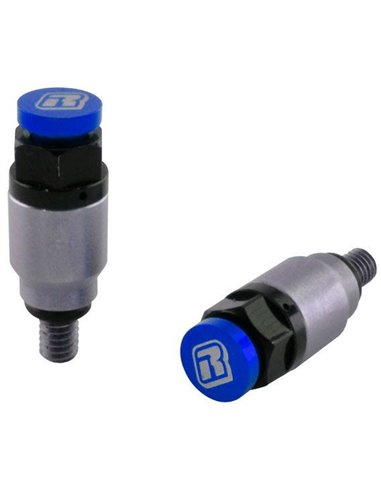 Purgadores de horquilla Racepro azules Kayaba / Showa M5x0.8 GASGAS EC 250 300 2018 XC 250 300 2018