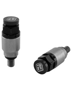 Purgadores de horquilla Racepro negros Kayaba / Showa M5x0.8 GASGAS EC 250 300 2018 XC 250 300 2018