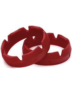 Anillo protector horquilla Racepro 65MM roja HUSABERG HUSQVARNA KTM