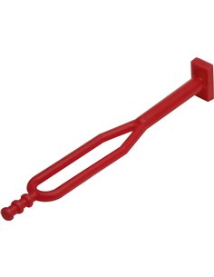 Goma sujeción caballete lateral Racepro roja