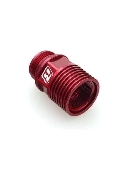 Disipador de temperatura Racepro para pinza de freno trasero (Brembo) rojo