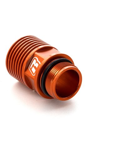 Disipador de temperatura Racepro para pinza de freno trasero (Brembo) naranja