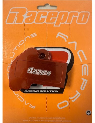 Protector TPS aluminio naranja RACEPRO para TPI KTM EXC 18-23 HUSQ TE 18-23 GASGAS EC 20-23