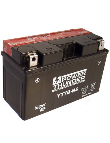 Bateria acido sellada sin mantenimiento POWER THUNDER CT7B-BS YAMAHA YFZ 450 04-08
