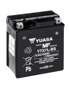 Bateria acido sellada sin mantenimiento YUASA YTX7L-BS KAWASAKI KFX 450 R
