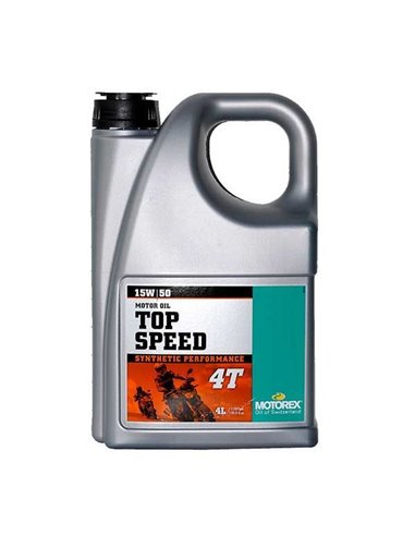 Aceite MOTOREX Top Speed 4T 15w50 4l