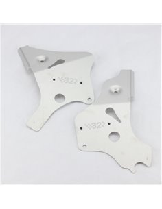 Protector lateral chasis B2R Artic Cat DVX LTZ 400 aluminio