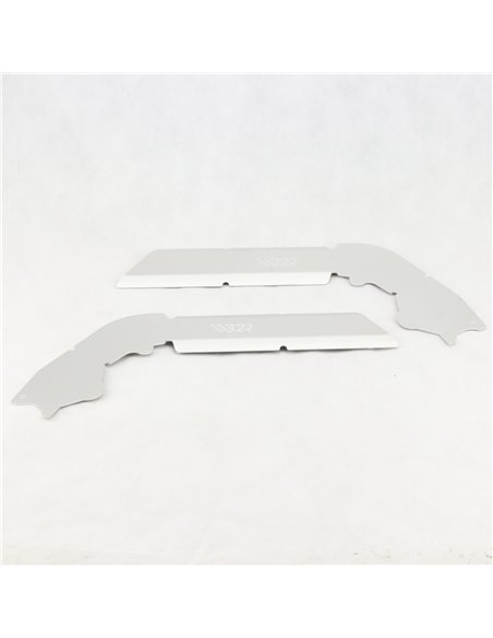 Protector lateral chasis B2R KTM XC SX aluminio