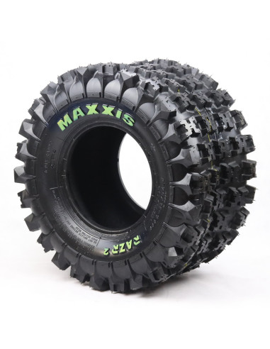 PACK 4 neumaticos MAXXIS RAZR 2 2u 21x7x10 + 2u 20x11x9