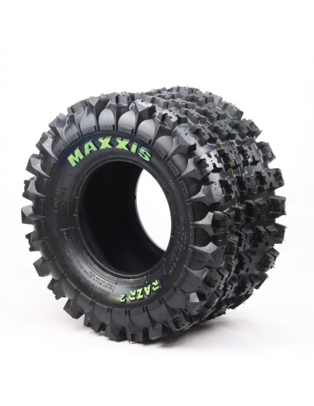 PACK 4 neumaticos MAXXIS RAZR 2 2u 21x7x10 + 2u 20x11x9