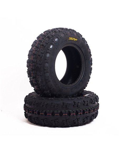 Pack neumaticos SUNF 027 6 lonas 22x7x10 + 20x10x9
