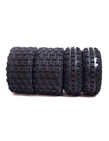 Pack neumaticos SUNF 027 6 lonas 21x7x10 + 20x10x9