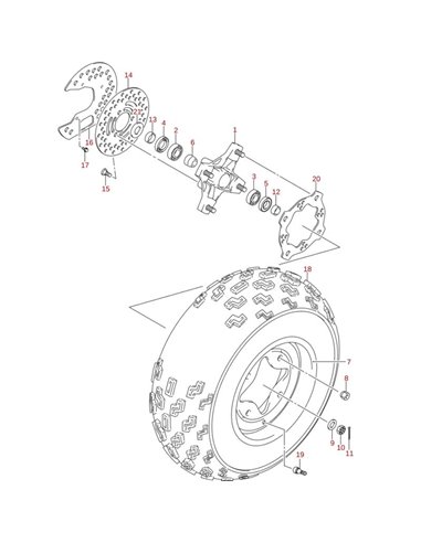 Tapon gasolina con llave para Yamaha / Polaris