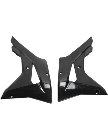 Tapas radiador Honda Crf450Rx negro Ho04683-001 UFO-Plast
