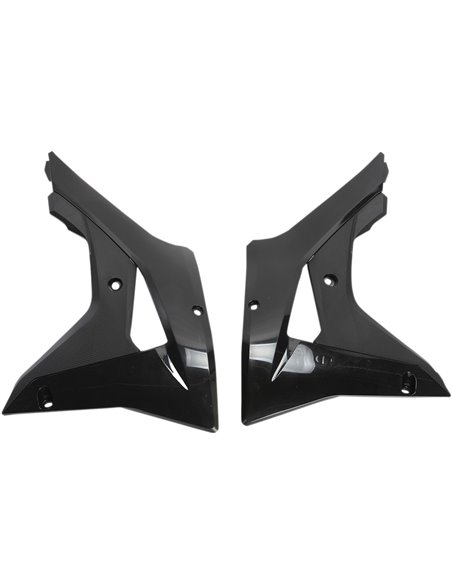 Tapas radiador Honda Crf450Rx negro Ho04683-001 UFO-Plast