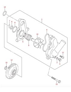 Biela BARIKIT reforzada SUZUKI LTZ 400 KAWASAKI KFX 400